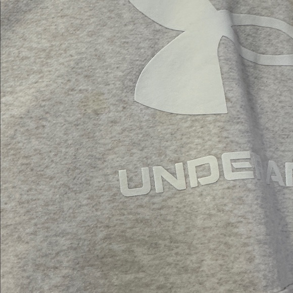 Under Armour Light Gray Hoodie. Plus size 3x - Picture 2 of 6